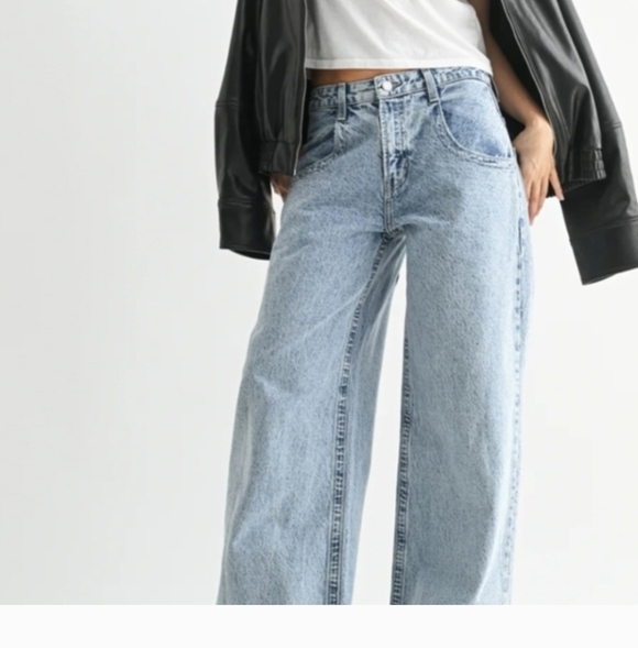 Just Black Denim - The Super Wide Leg Jean